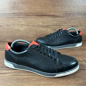 Cole Haan Vartan Black Leather Low Top Sneakers Men’s Size 9 Shoes